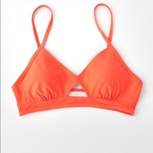 Cupshe Neon Orange Bikini top - NWT